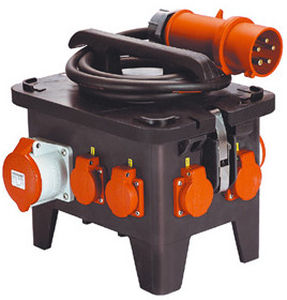Scatola elettrica attrezzata - 16 - 32 A, 440 V - as - Schwabe GmbH - portatile / in plastica / per distribuzione elettrica