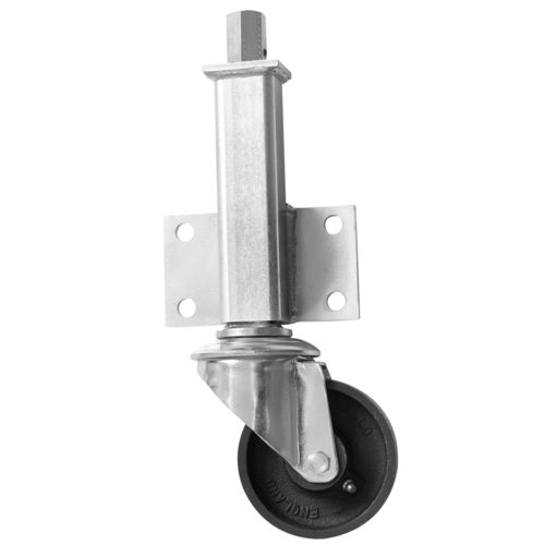 Ruota girevole - JA series - ROSS HANDLING LTD - a barra / ad altezza regolabile / in gomma