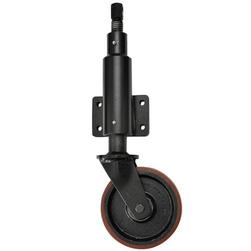 Ruota girevole - JA6 series - ROSS HANDLING LTD - a barra / ad altezza regolabile / in gomma
