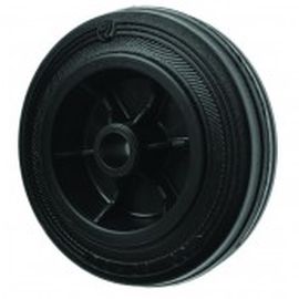 Ruota pneumatica - PV series - ROSS HANDLING LTD - in gomma nera / per movimentazione / iniettata