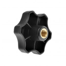 Manopola filettata - ROSS HANDLING LTD - a stella / in plastica / ergonomica