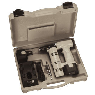Rivettatrice elettrica - TFR201 - clufix - con 2 batterie / con caricabatteria marino / con scatola