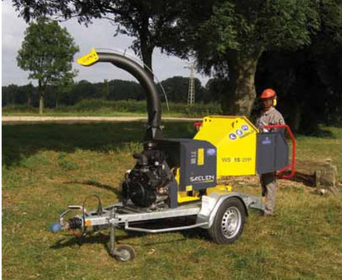 Cippatrice su rimorchio - SAELEN WS/15PTO - Saelen industrie