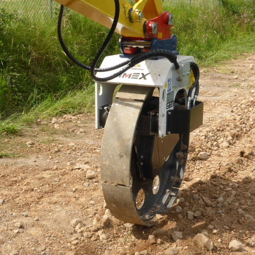 Rullo compattatore compattatore per fossati - CT 2.8 - Simex S.r.l - a vibrazione