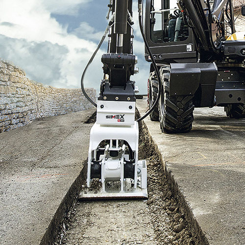 Piastra vibrante per escavatore - PV 600 - Simex S.r.l