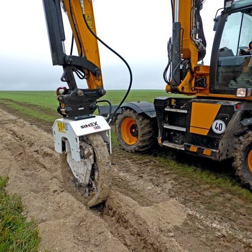 Rullo compattatore compattatore per fossati - CT 2.8 B - Simex S.r.l - a vibrazione