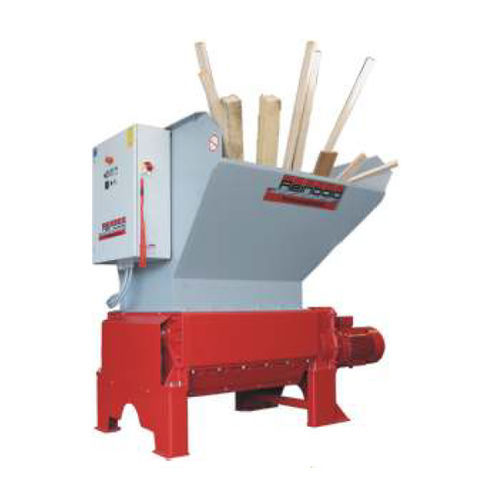 Trituratore per legno - RMZ series - Reinbold Entsorgungstechnik - primario / a 4 alberi / per cartone