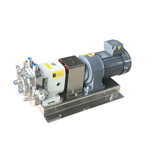 Pompa a lobi - ZB3A - ZHEJIANG XINGSHENG MACHINERY CO.,LTD - per prodotti agroalimentari / elettrica / fissa