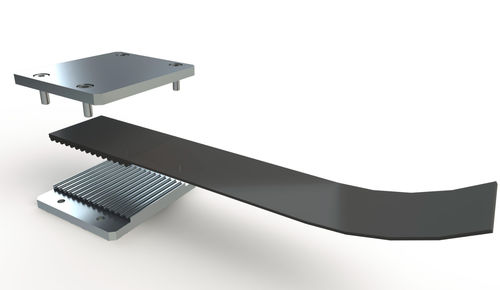 Piastra di staffaggio in gesso - XL series  - Keiper GmbH & Co.KG - in acciaio / in alluminio / in acciaio inossidabile