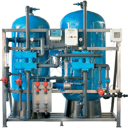 Stazione di demineralizzazione tramite resine scambiatrici di ioni - 2CA Series - Idrotecnica Srl
