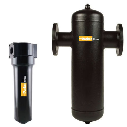 Filtro separatore ad acqua - Hypersep STH series - Parker Gas Separation and Filtration Division EMEA - per aria compressa / a cartuccia / centrifugo