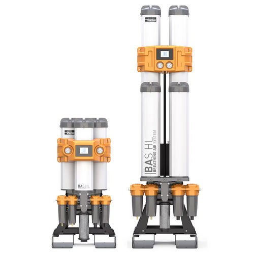 Purificatore di gas di CO2 - BAS series - Parker Gas Separation and Filtration Division EMEA - a pavimento