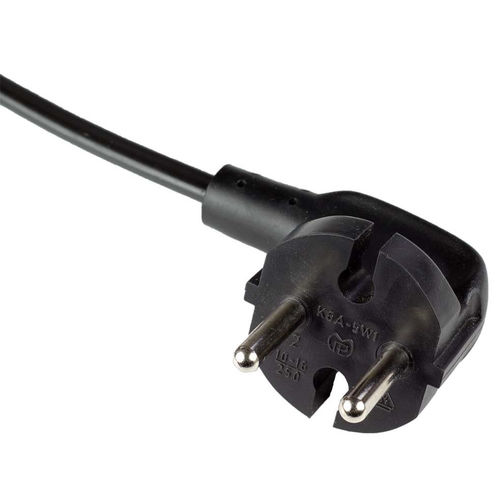 Spina elettrica 2 poli - K6A-5W1 - Müller Plastik GmbH - tipo schuko / CEE