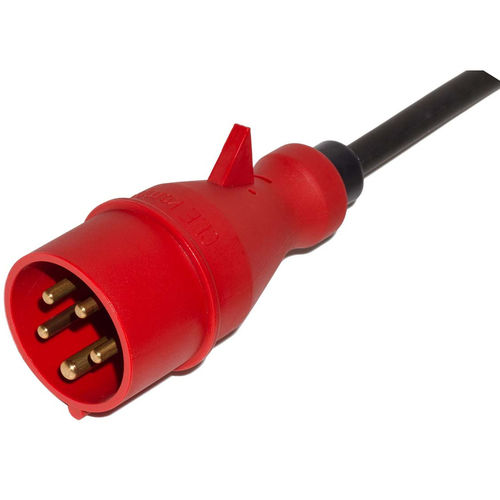 Spina elettrica IP44 - M016. Series - Müller Plastik GmbH - per uso prolungato / 5 poli / trifase