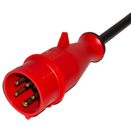 Spina elettrica IP44 - M016.6.P - Müller Plastik GmbH - 5 poli / trifase / CEE