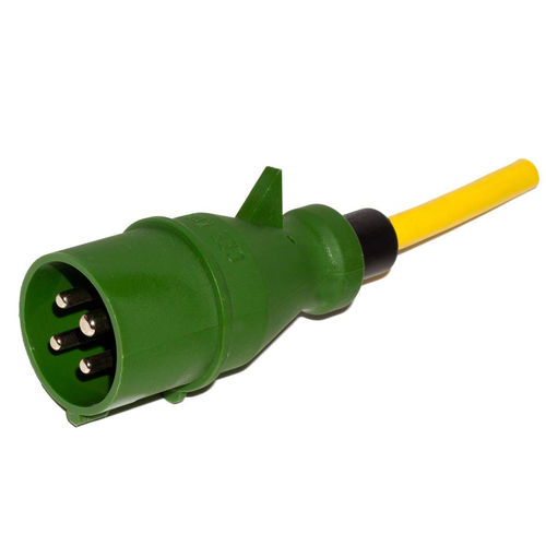 Spina elettrica IP44 - M040 Series - Müller Plastik GmbH - 4 poli / a bassa tensione / CEE