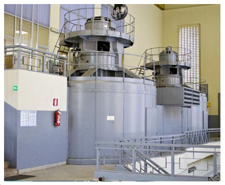 Centrale idroelettrica 10 - 20 MW - Brossasco - BELTRAME CSE - a girante