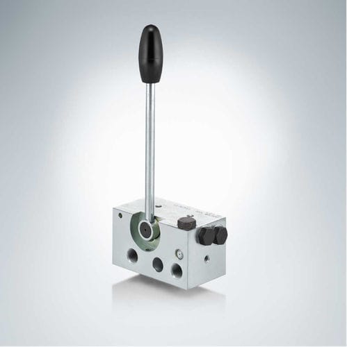 Distributore idraulico a valvola - VH series - HAWE Hydraulik SE - a leva