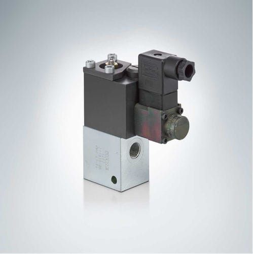 Valvola limitatrice di pressione di regolazione di portata - PM series - HAWE Hydraulik SE - proporzionale / idraulica