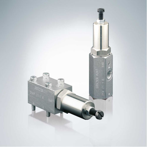 Valvola a comando idraulico - DSV series - HAWE Hydraulik SE - di regolazione / di arresto / di regolazione della pressione