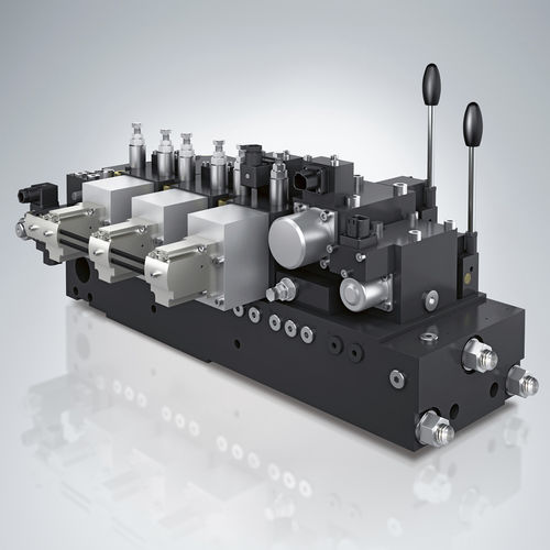 Distributore idraulico a cassetto - PSLF - HAWE Hydraulik SE - con azionamento manuale / elettroidraulico / proporzionale