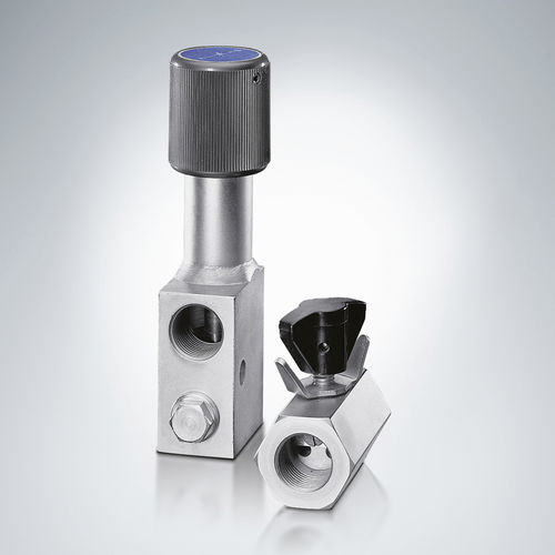 Valvola a farfalla - AV series - HAWE Hydraulik SE - a comando idraulico / di regolazione / di arresto