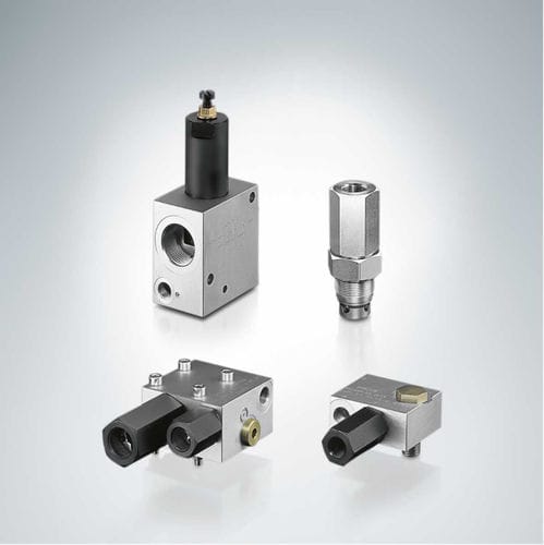 Valvola a pistone - LHK series - HAWE Hydraulik SE - a comando idraulico / di regolazione della pressione / a collettore