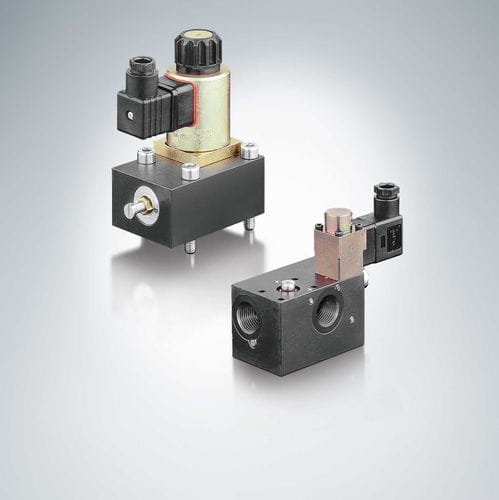 Valvola a comando elettrico - SE series - HAWE Hydraulik SE - per controllo di flusso / di riduzione di pressione / dosatrice
