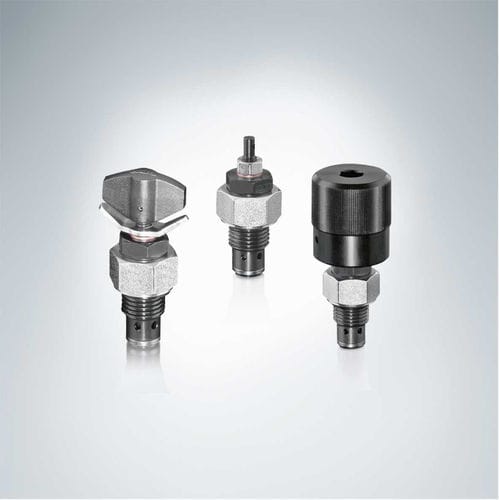 Valvola a farfalla - AV series - HAWE Hydraulik SE - a comando idraulico / di regolazione / di arresto