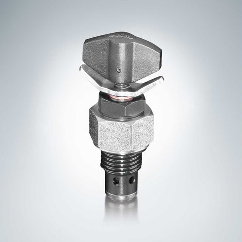 Valvola a farfalla - CAV series - HAWE Hydraulik SE - a comando idraulico / di arresto / per olio