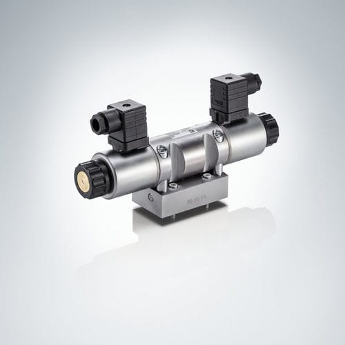 Distributore idraulico a globo - ROLV - HAWE Hydraulik SE - a comando idraulico / a 4/3 vie / 4/2