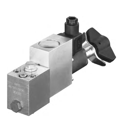 Valvola a sfera - D series - HAWE Hydraulik SE - a comando idraulico / di regolazione / di riduzione di pressione