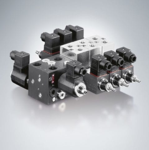 Distributore idraulico a cassetto - HST  - HAWE Hydraulik SE - a comando diretto / a 2 vie / in acciaio