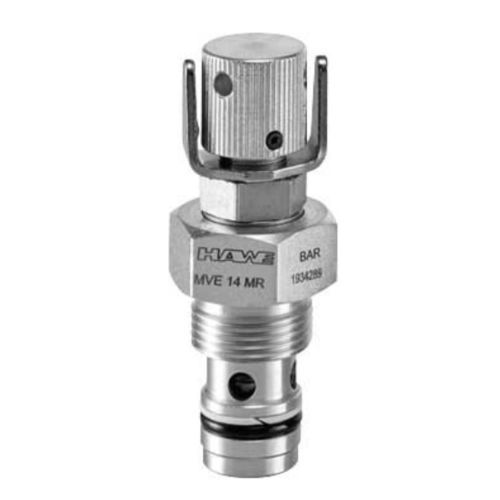 Valvola limitatrice di pressione per circuito idraulico - MVE series - HAWE Hydraulik SE - standard / di sequenza / a comando diretto