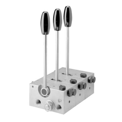 Distributore idraulico a globo - VHR series - HAWE Hydraulik SE - con azionamento manuale / a 4/3 vie / a 3 vie