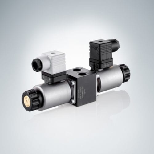 Distributore idraulico a cassetto - S series - HAWE Hydraulik SE - azionato tramite solenoide / compatto / proporzionale