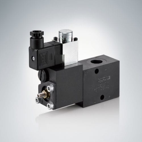 Valvola a pistone - PD series - HAWE Hydraulik SE - a comando idraulico / di riduzione di pressione / per olio