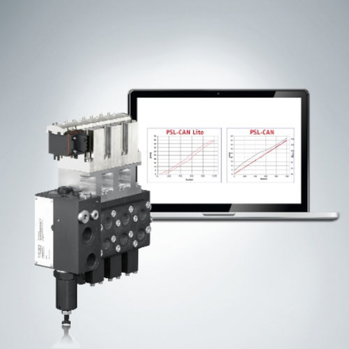 Pacchetto di software di regolazione - PSL - HAWE Hydraulik SE - per rete CAN / per sistemi embedded / per attuatore di valvola