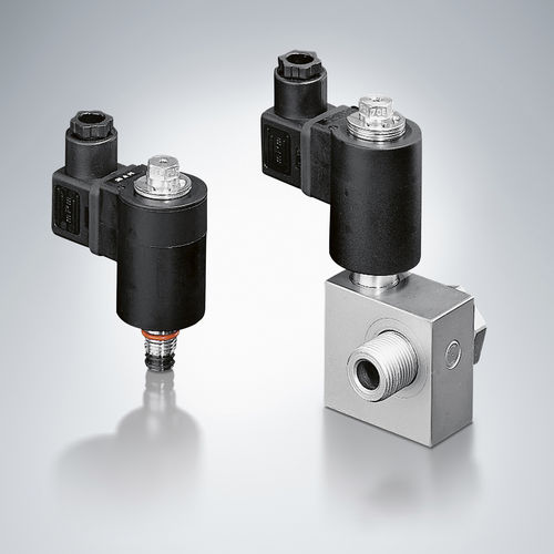 Distributore idraulico a valvola - EM  - HAWE Hydraulik SE - a comando assistito / a comando diretto / a 2/2 vie