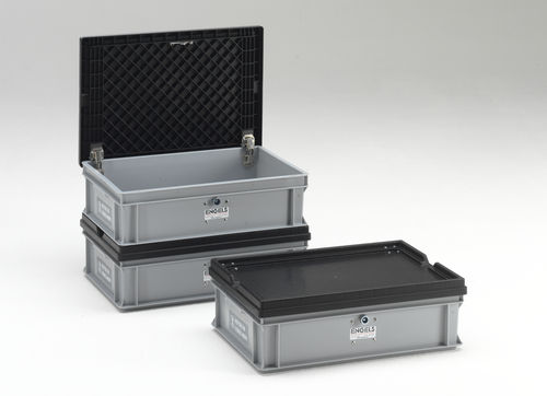Cassa-pallet in plastica - 36-xxx-UN/GGVS series - Engels Manutention et Environnement - di stoccaggio / con omologazione ONU / con coperchio
