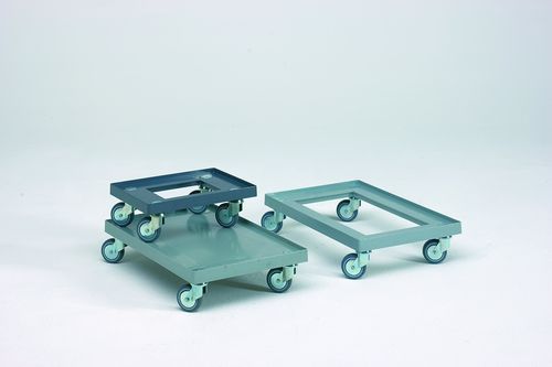 Carrello dolly in metallo - max. 600 x 400 x 120 mm | 80-xxx series - Engels Manutention et Environnement