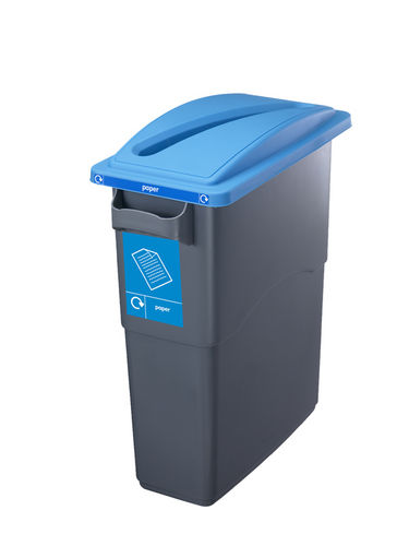 Contenitore per rifiuti in plastica - max. 490 x 290 x 450 mm  - Engels Manutention et Environnement - per scarti industriali / con coperchio