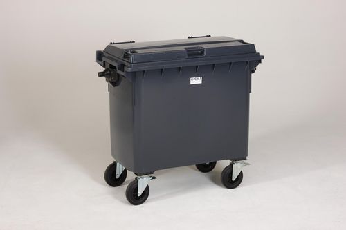 Cassonetto in plastica - MGB series - Engels Manutention et Environnement - per rifiuti urbani / 4 ruote