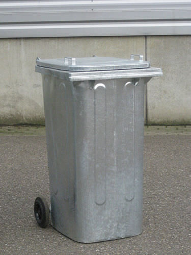 Cassonetto in metallo - MGBS series - Engels Manutention et Environnement - per scarti industriali / con 2 ruote
