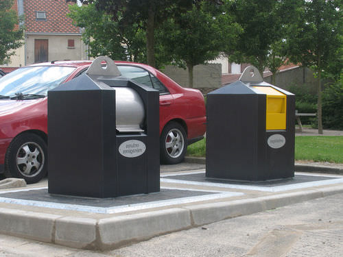 Cassonetto in plastica - APYRA series - Engels Manutention et Environnement - per scarti industriali