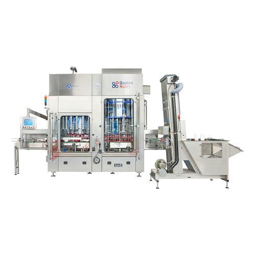 Riempitrice chiuditrice automatica - Quatro Nutri - Hema Filling - per flaconi / monoblocco / rotativa