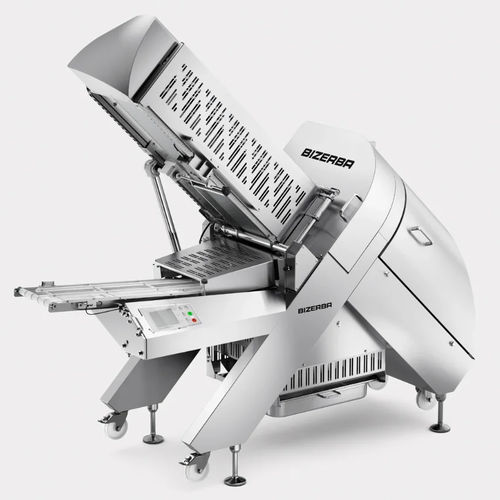 Affettatrice per carne - A 660 - BIZERBA - interamente automatica / 400 V trifase / compatta