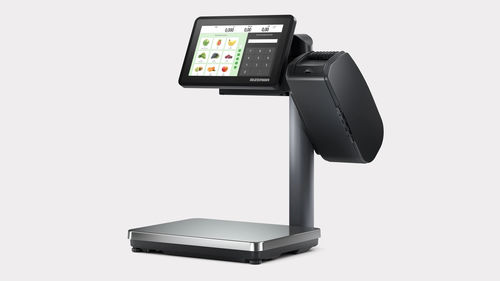 Bilancia da banco commerciale - Q1 800 - BIZERBA - con touch screen / per prodotti alimentari / con stampante