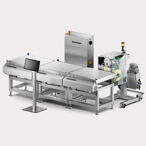 Macchina di etichettatura automatica - GLM-I 40 - BIZERBA - per cartoni / per casse / per lattine