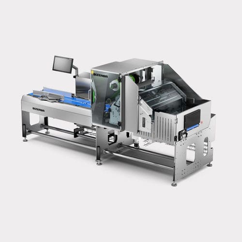 Etichettatrice automatica - GLM-I - BIZERBA - per lattine / per applicazione sulla parte superiore del prodotto